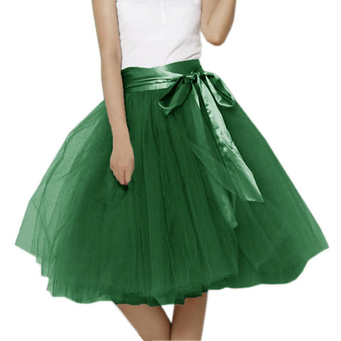 dark green skirts